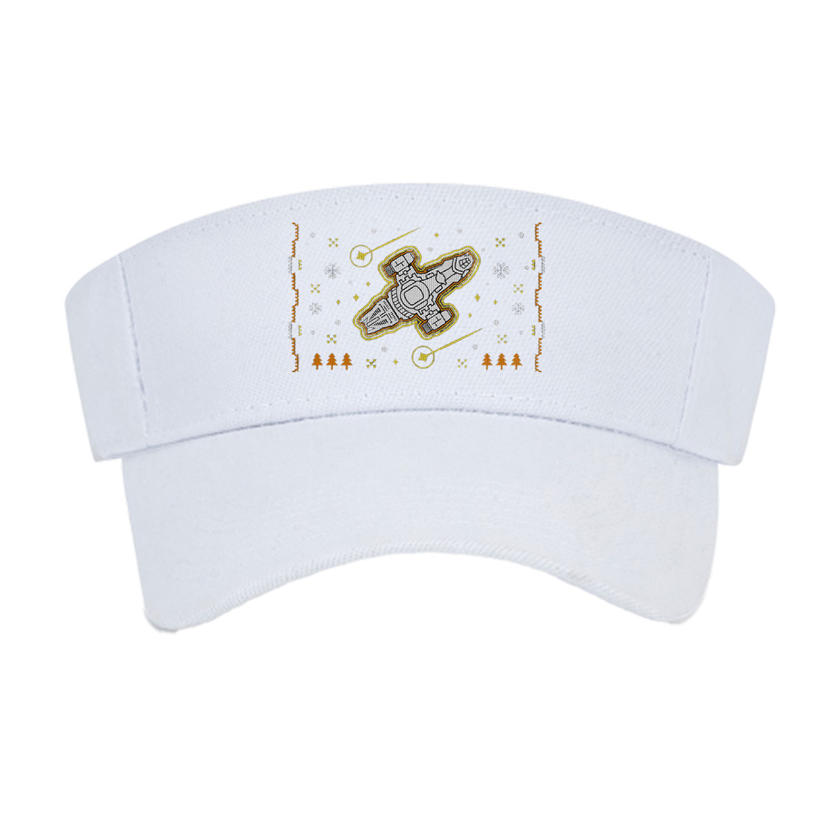 Shiny: Aim to Misbehave - X-Wing Starfighter Holiday Design -  Visor cap