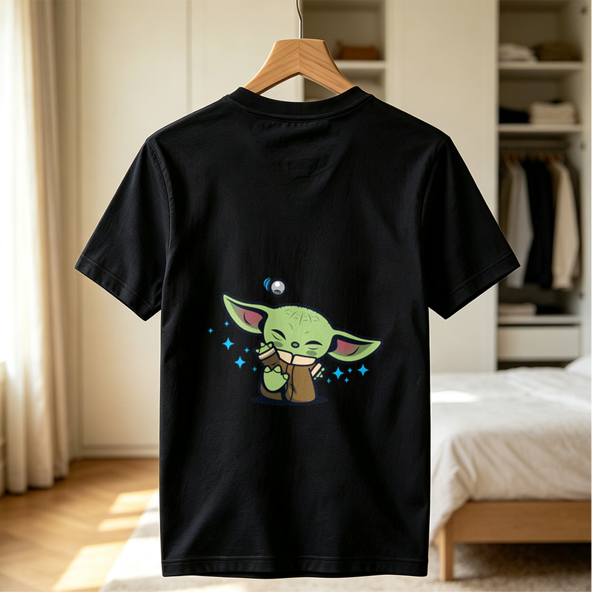 Baby Yoda with Floating Ball - Tee