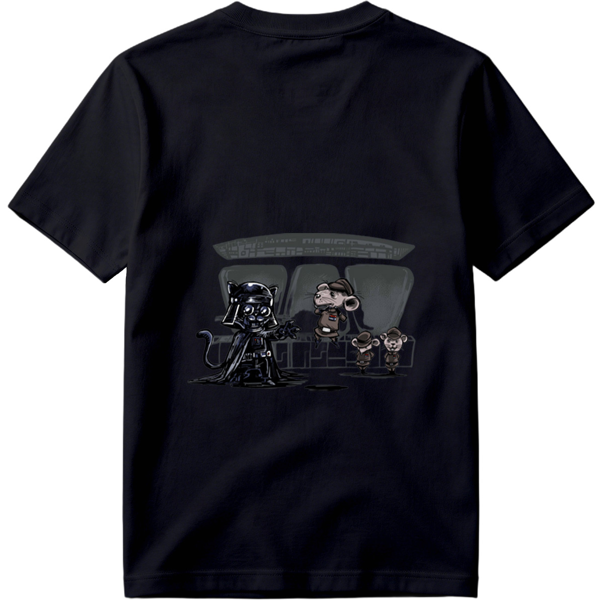 Darth Cat and Mouse Imperial Officers - Tee