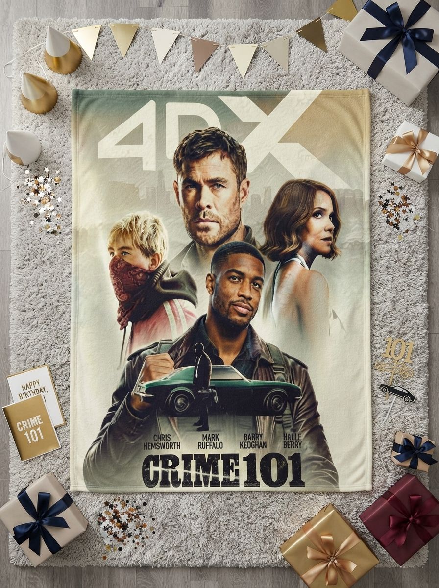 Custom Photo Face Flannel Blanket, Personalized Movie Poster Throw, Ultra Soft Anti-Pilling Warm Fleece Blanket for Bed