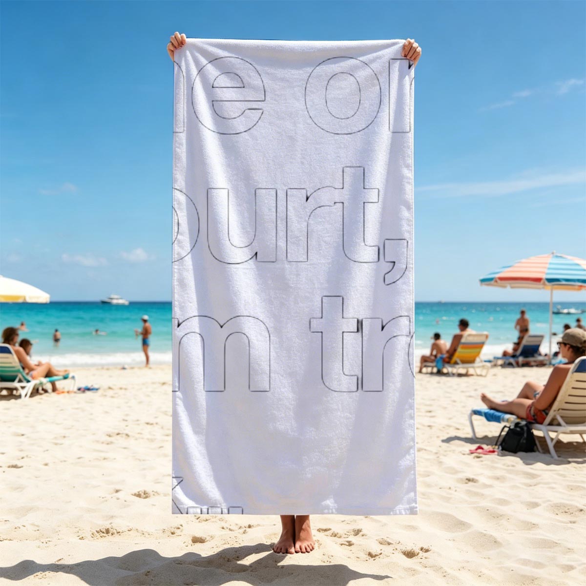 Get Me on the Court, I'm Trouble: Last Week - Beach towels