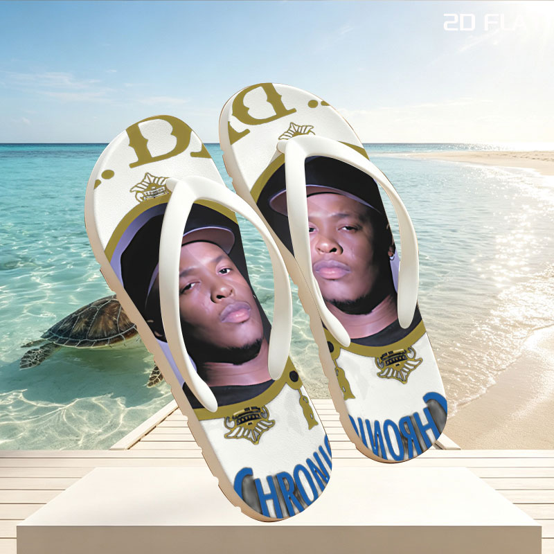 Dr. Dre - The Chronic Album Cover -  flip-flops