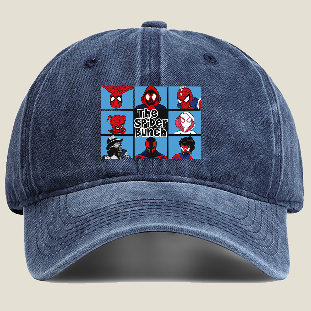 The Spider Bunch: Spider-Man Variants - Washed Denim - Baseball Cap