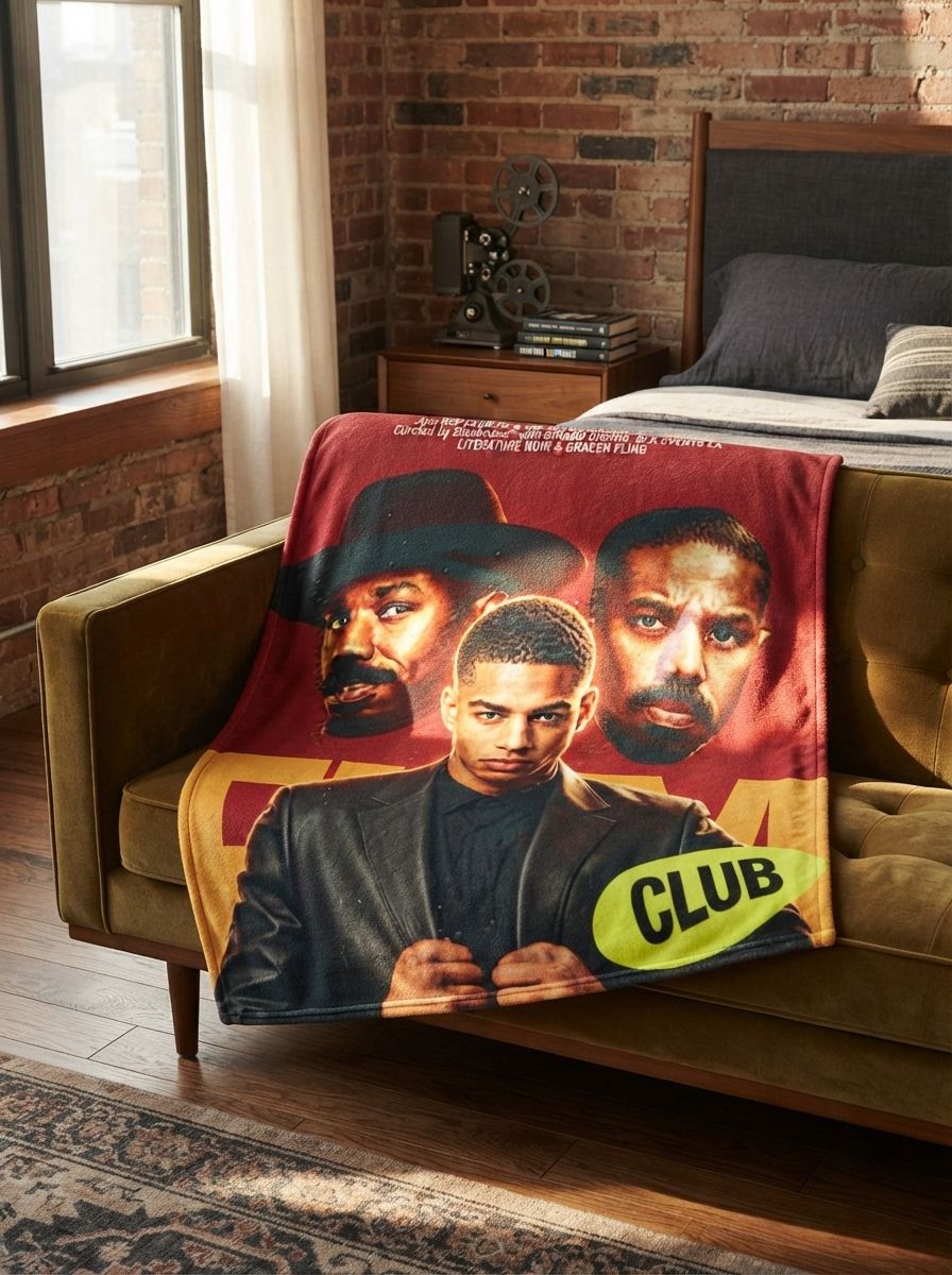 Custom Photo Face Blanket Personalized Movie Poster Portrait Flannel Throw Ultra Soft Skin Friendly Cozy Bed Couch Gift