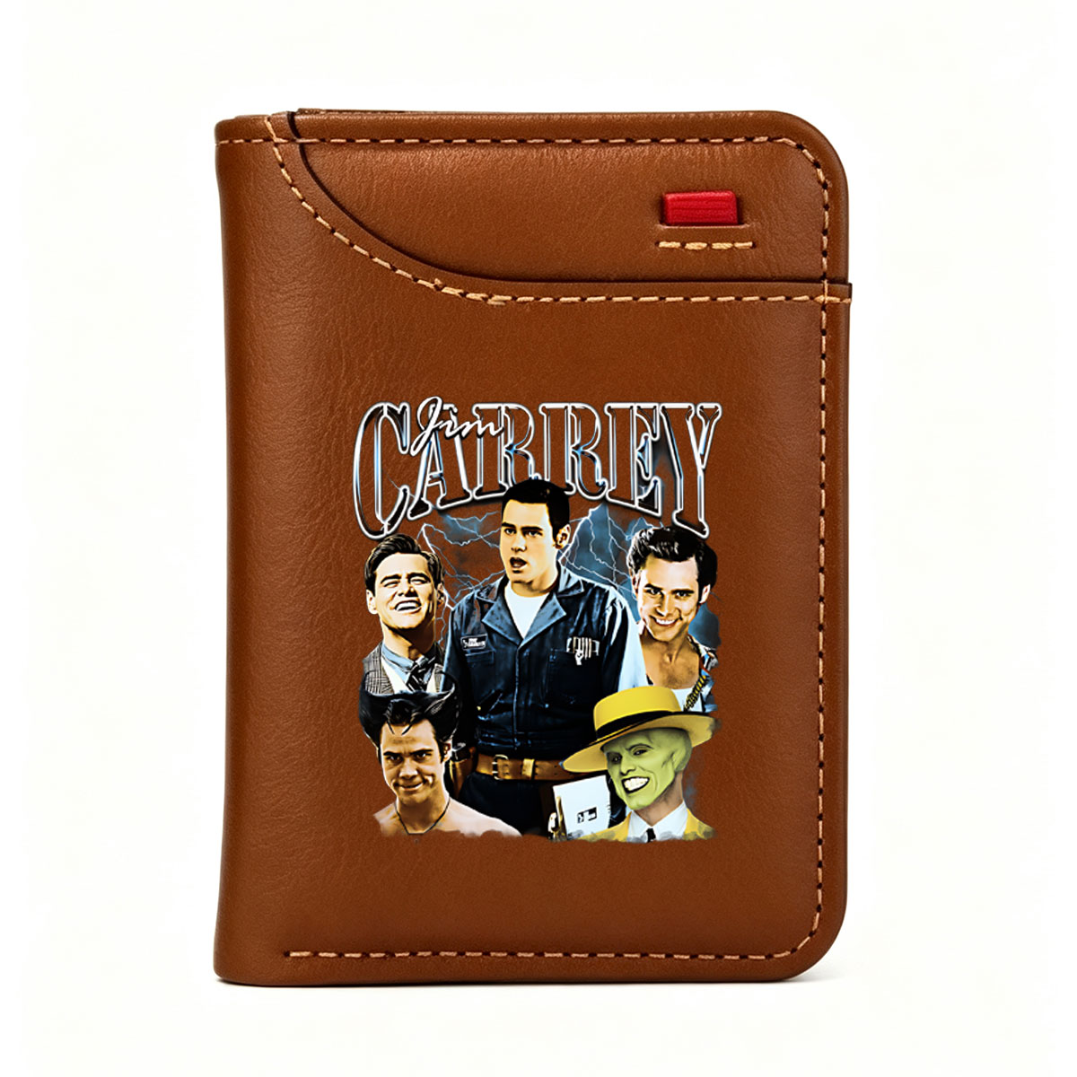 Jim Carrey: Ace Ventura, The Mask, Liar Liar, Bruce Almighty, Me, Myself & Irene - Vertical Style Wallet