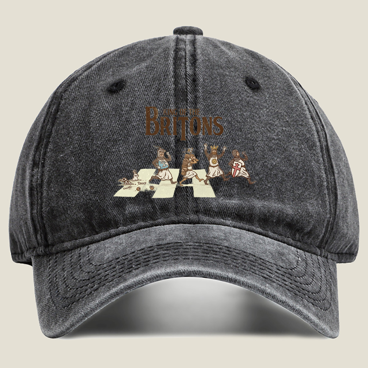 King of the Britons: Knights in Pursuit - Washed Denim - Baseball Cap