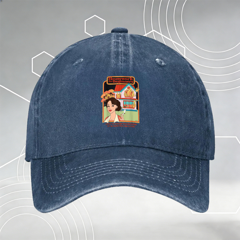New Baseball Cap with Cute Gnomes 
