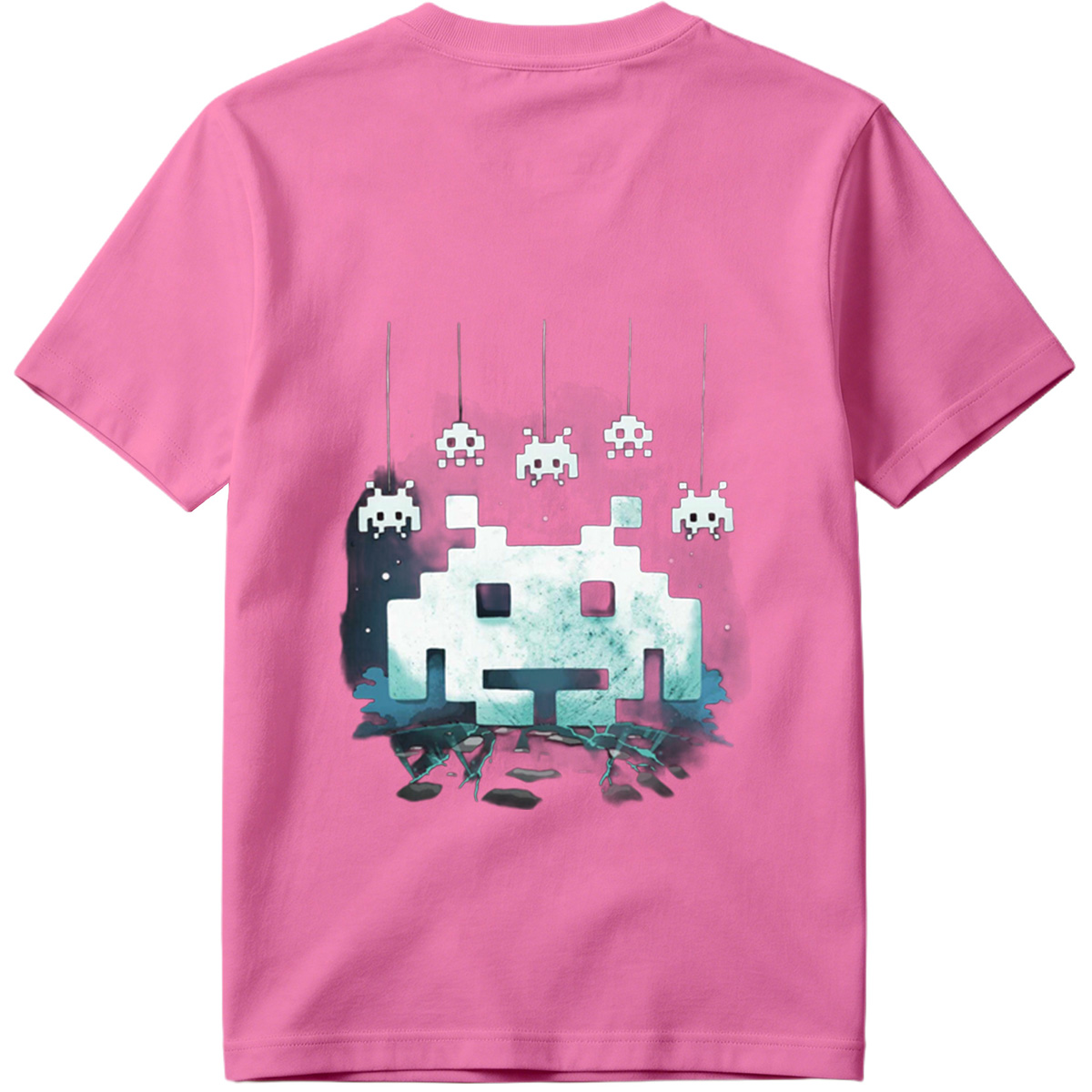 Space Invaders: Classic Aliens in Pixel Art - Tee