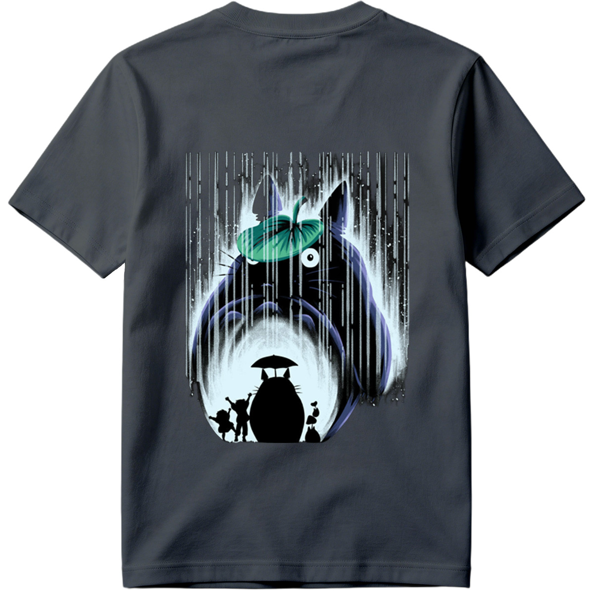 Totoro and Friends in the Rain - Tee