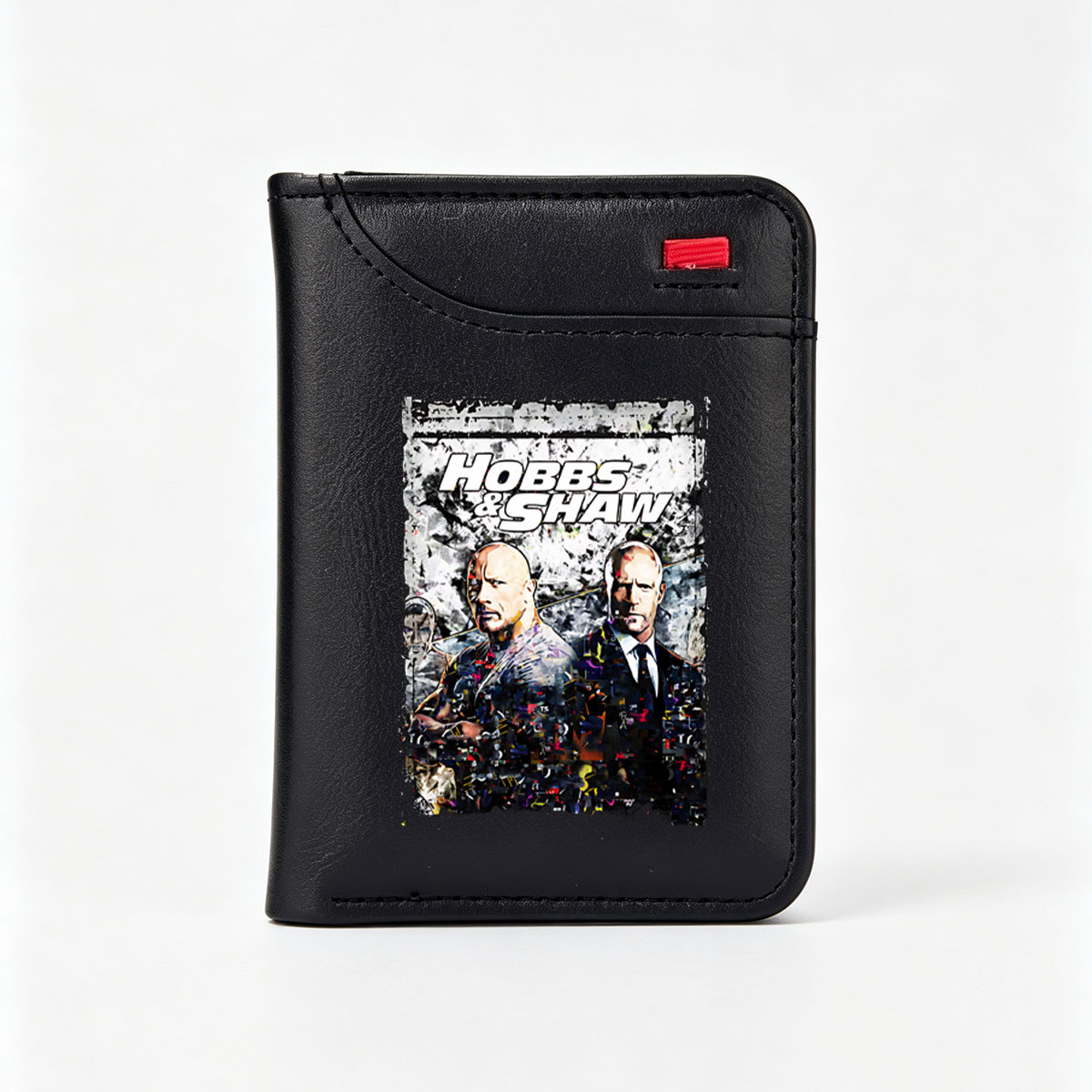 Hobbs & Shaw: Dwayne Johnson and Jason Statham in Action Thriller - Vertical Style Wallet