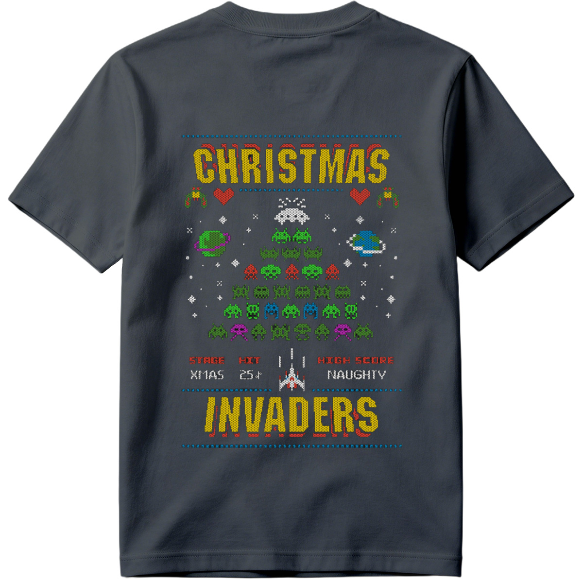 Christmas Invaders: Space Aliens and Holiday Fun - Tee