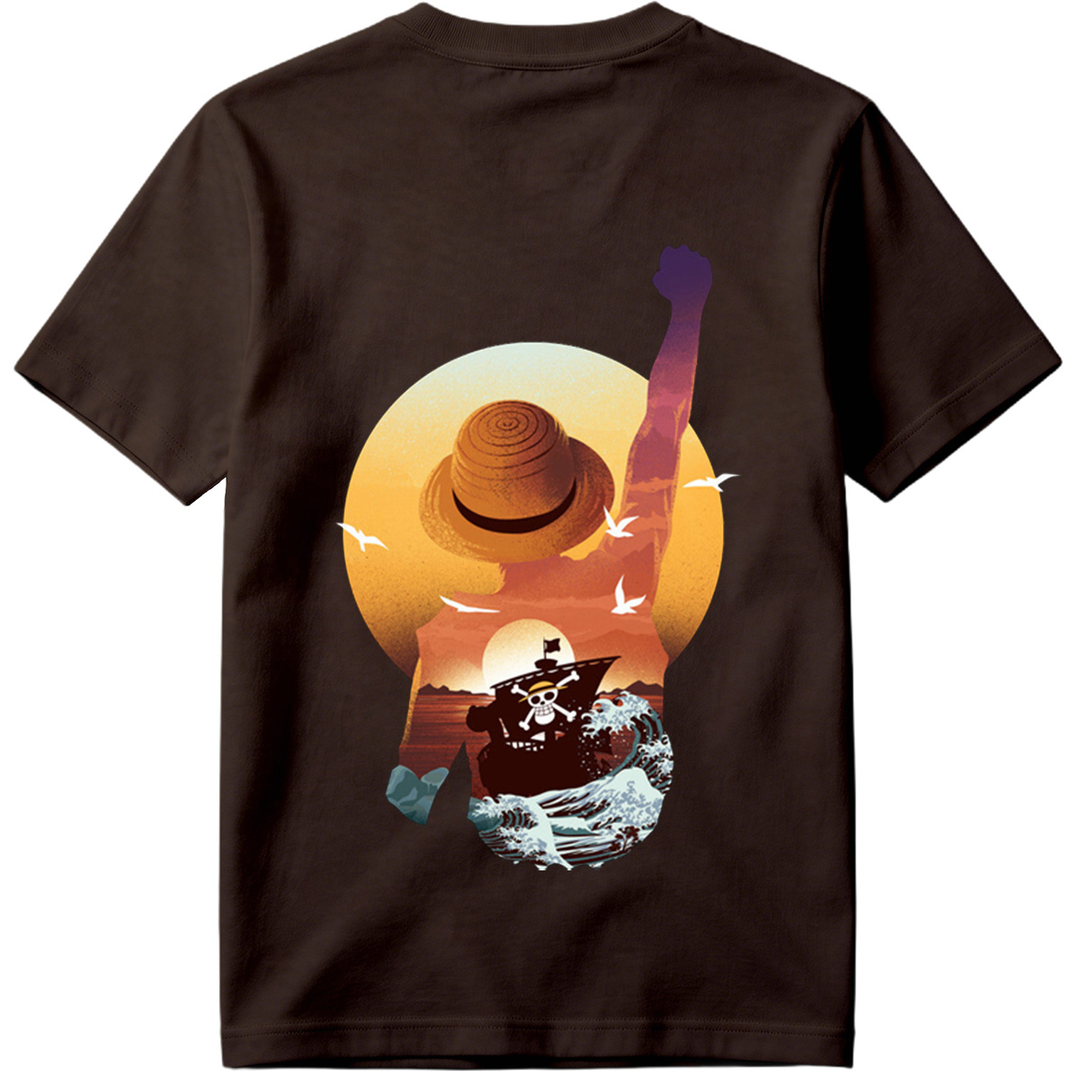 One Piece: Luffy and the Pirate Ship - Tee