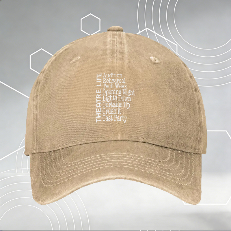 New Baseball Cap with School Bus Print 