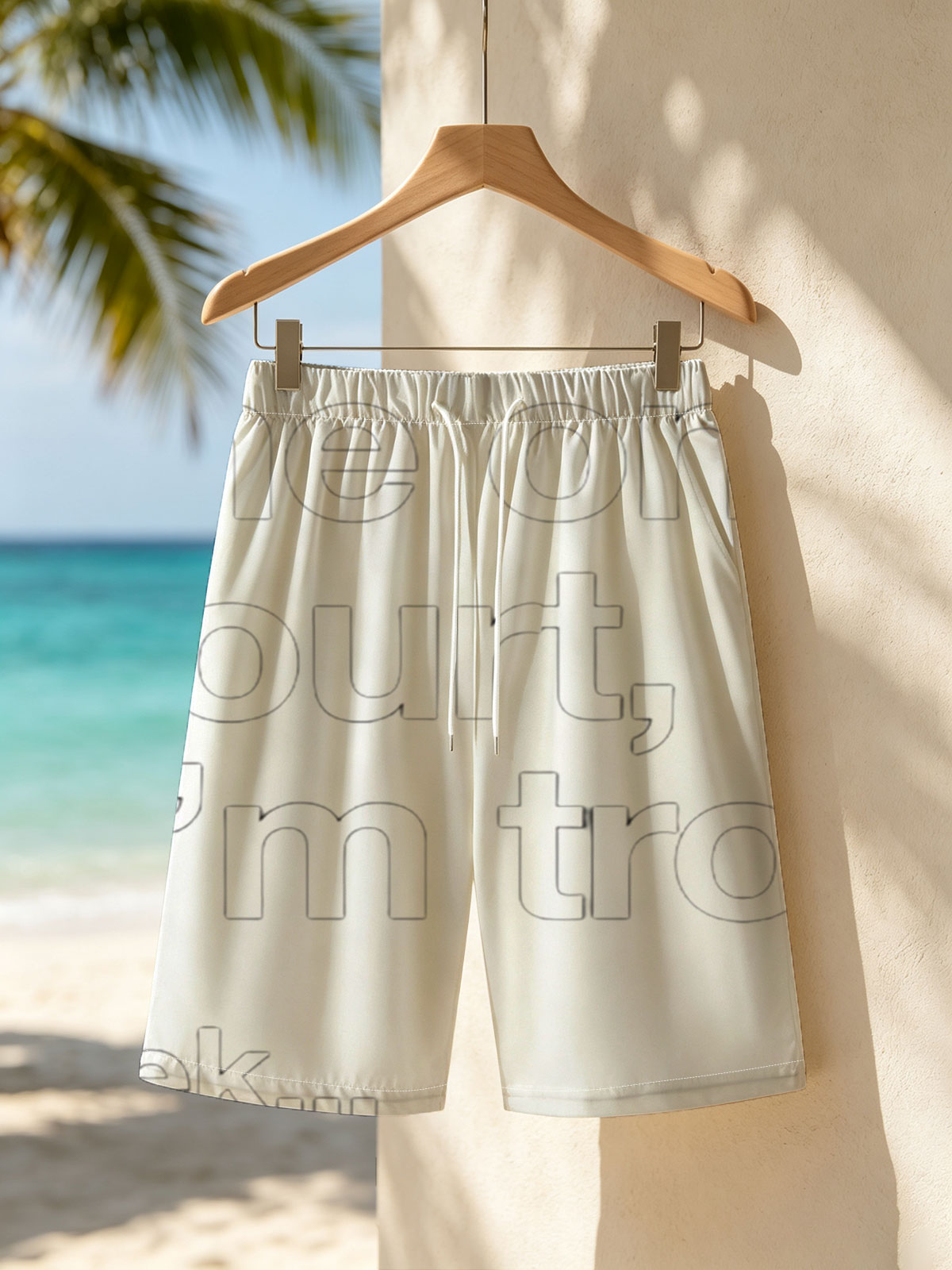 Get Me on the Court, I'm Trouble: Last Week -  Beach shorts
