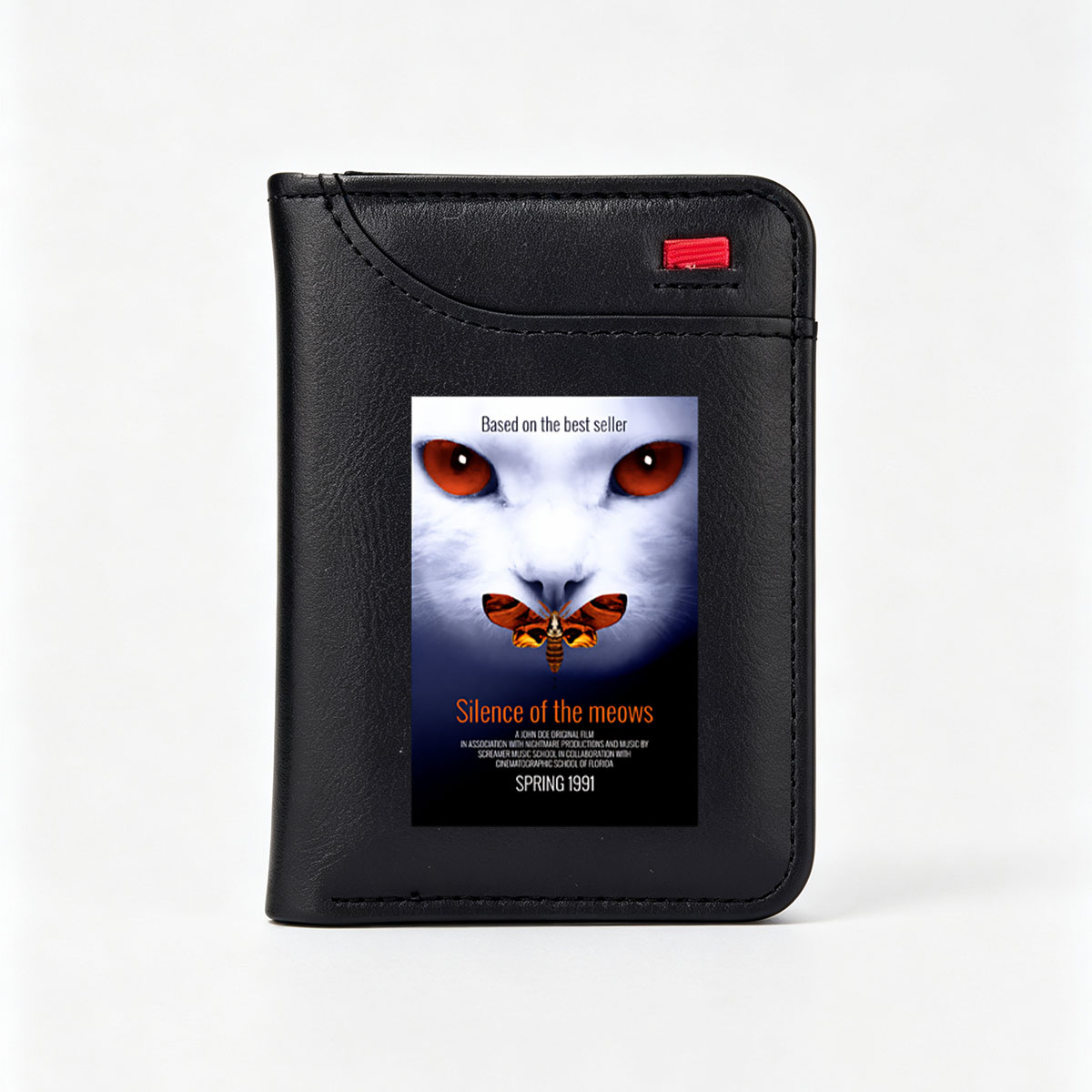 Silence of the Meows: A John Doe Original Film with Nightmare Productions and Screamer Music School, Spring 1991 - Vertical Style Wallet
