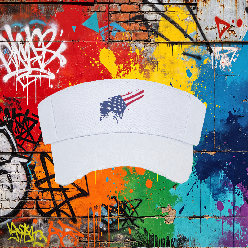 Unisex Classic Mesh Back Hat with American Flag Map Print Design - Lightweight Sun Protection Cap for Outdoor Activities, Perfect for Adults Seeking Patriotic Style and Comfort in Summer, Travel, or Casual Wear