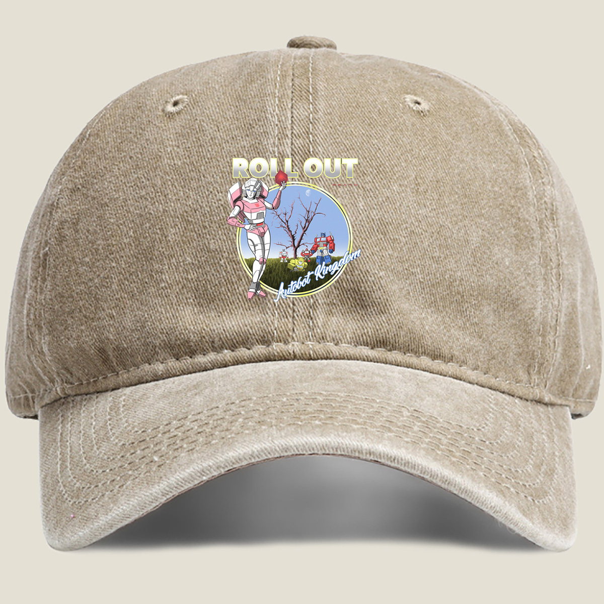 Transformers: Arcee and Autobot Kingdom - Washed Denim - Baseball Cap