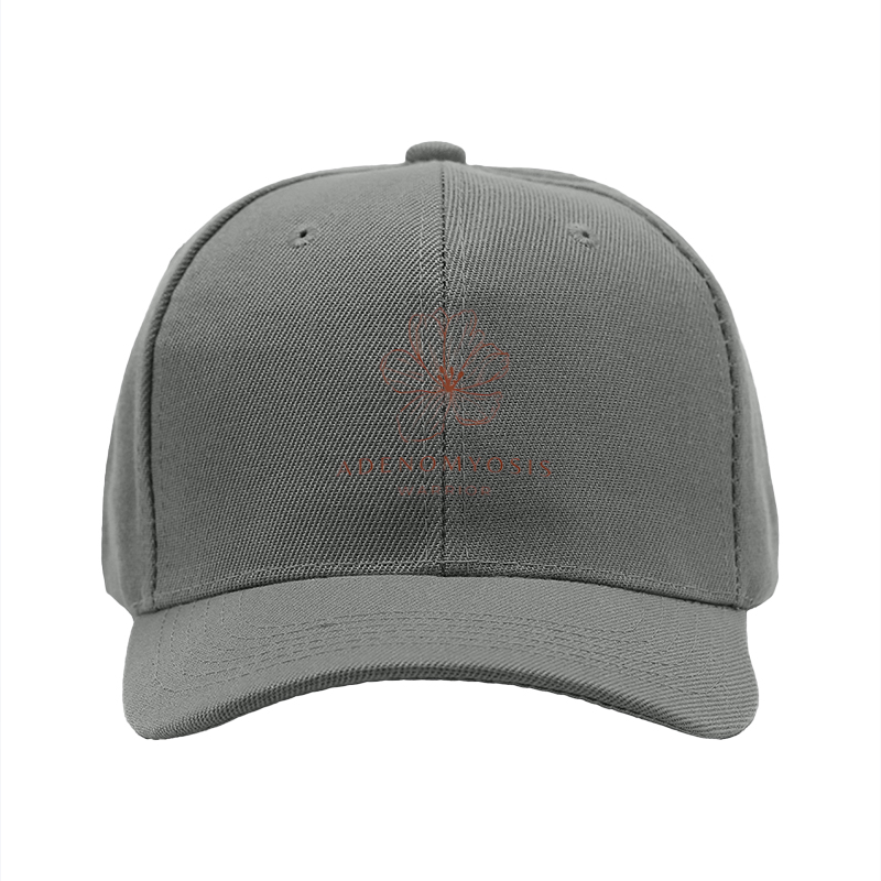 1pc New Baseball Cap with Adenomyosis Warrior Floral Print Unisex Adjustable Hat for Outdoor Activities and Daily Wear Suitable for Adults