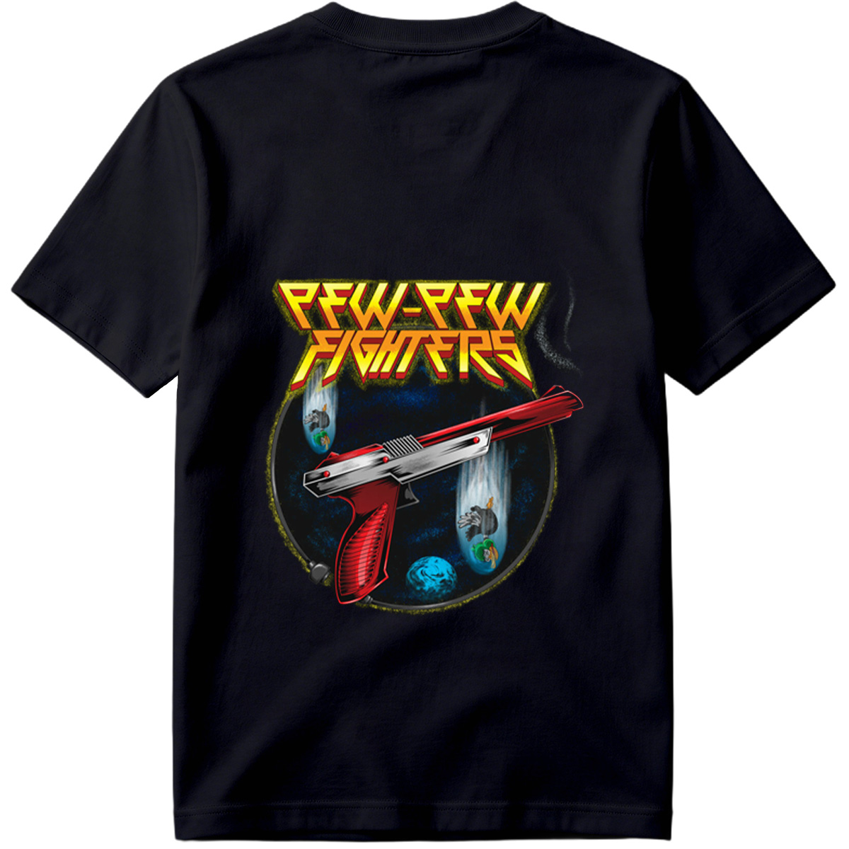 Pew-Pew Fighters: Laser Blasters and Space Ducks - Tee