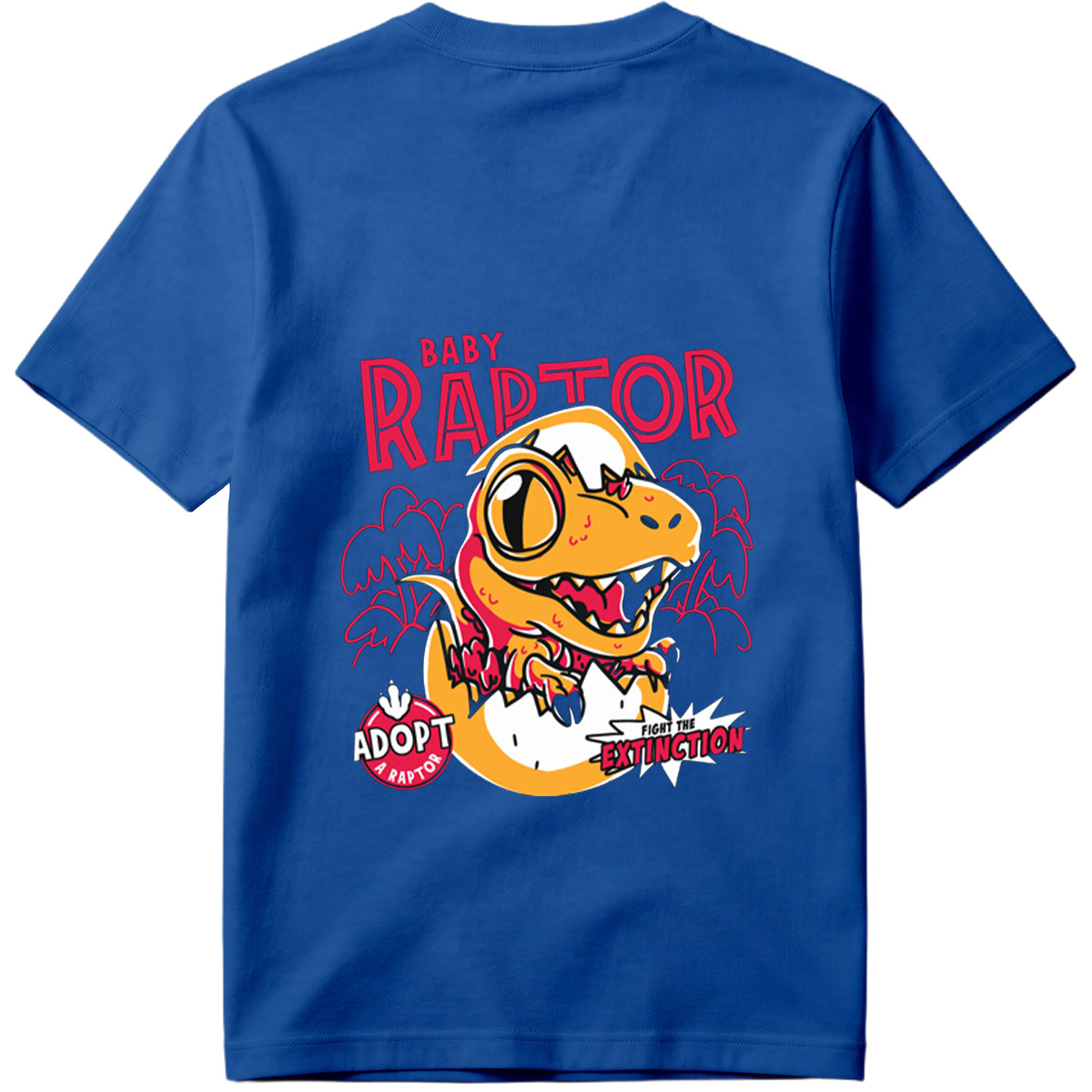 Baby Raptor: Adopt a Raptor, Fight the Extinction - Tee