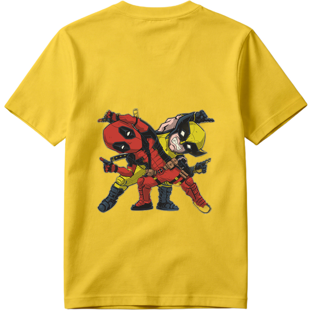 Deadpool and Wolverine Chibi Art - Tee