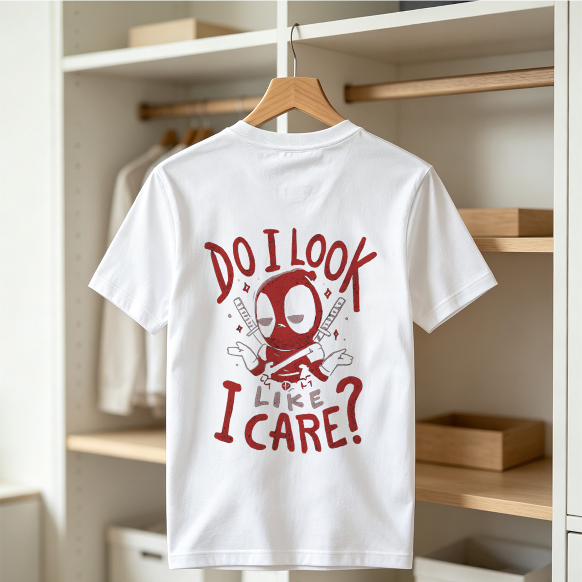 Deadpool: Do I Look Like I Care? - Tee