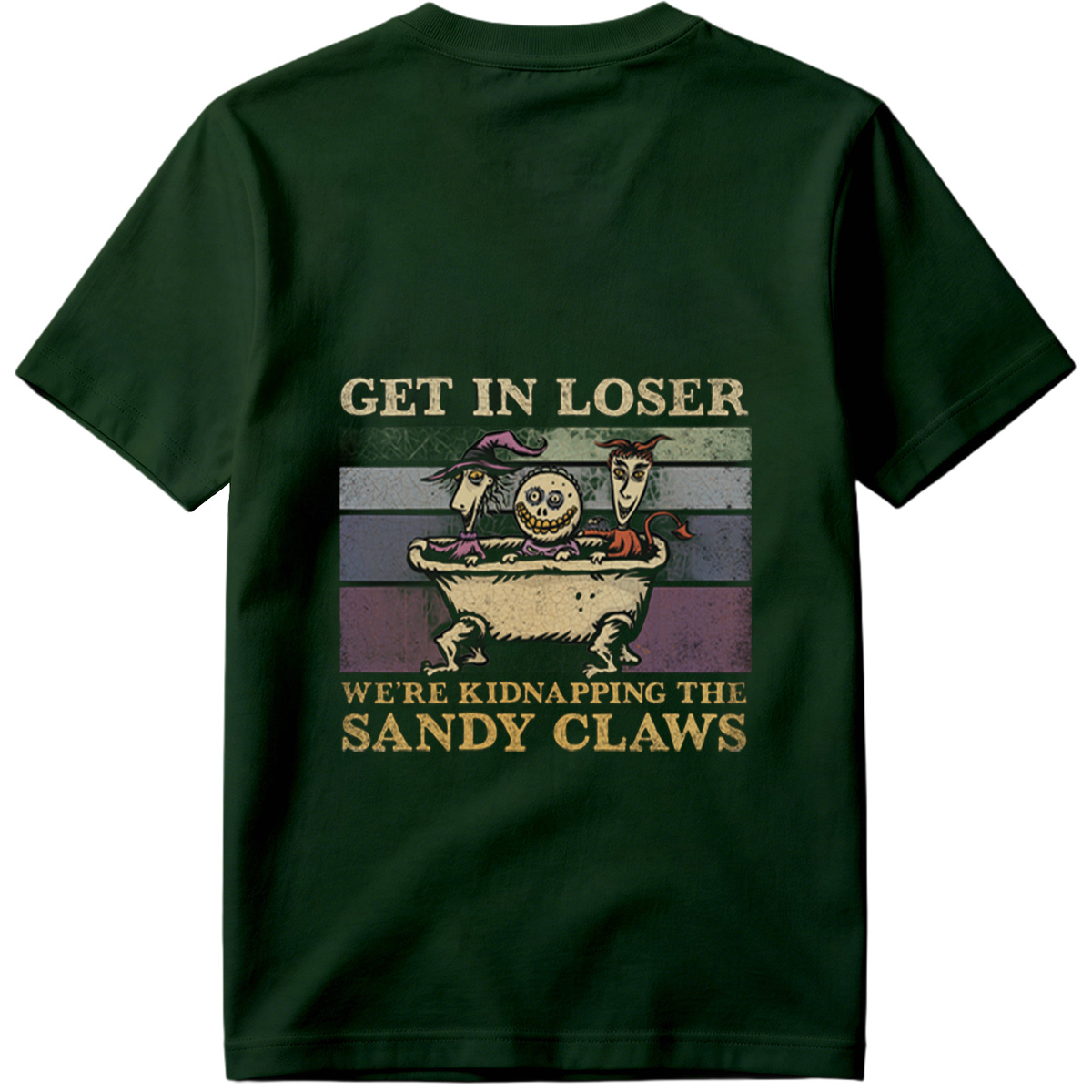 The Nightmare Before Christmas: Jack, Sally, and Oogie Boogie in a Bathtub - Tee