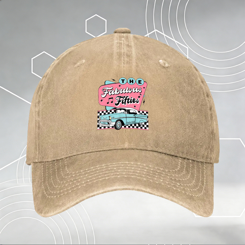 New Baseball Cap with Cute Penguin Print 