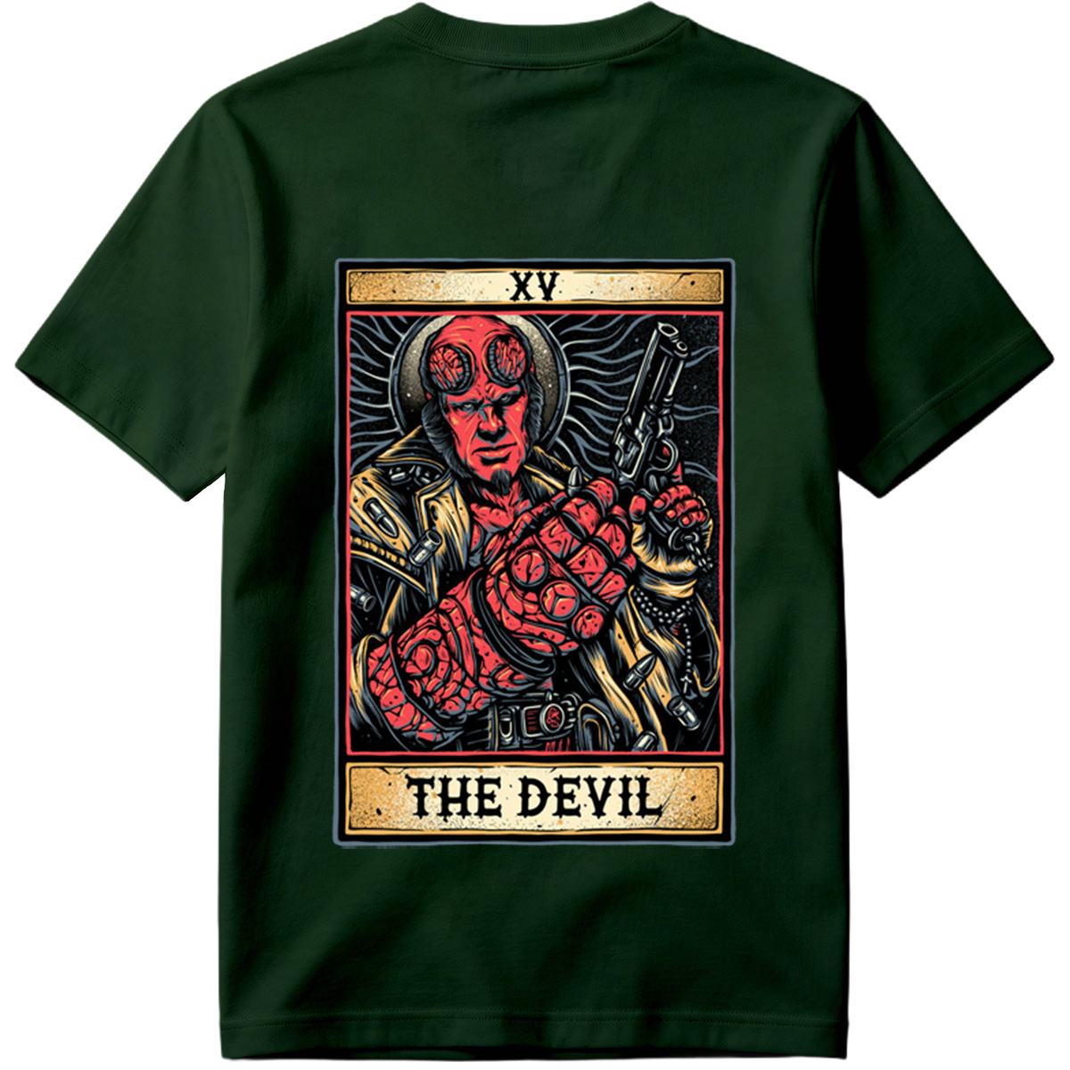 Deadpool as The Devil Tarot Card - Tee