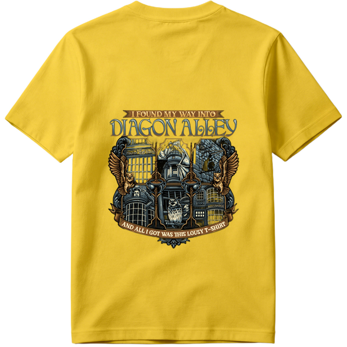 Harry Potter Diagon Alley T-Shirt Design - Tee