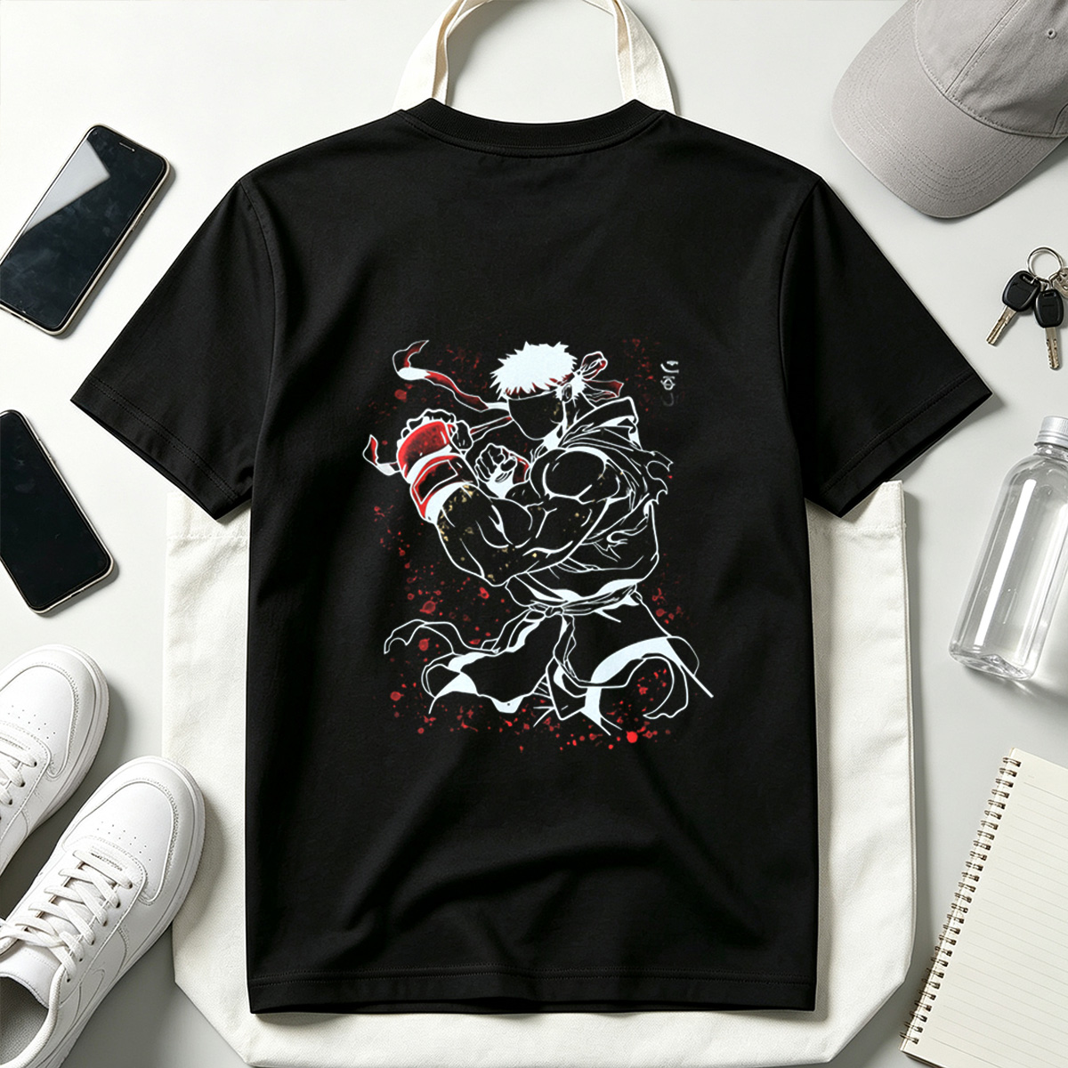 Naruto: Gaara in Battle Pose - Tee