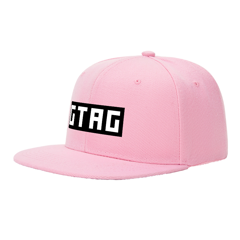 Flat Brim Baseball Cap GTAG Logo Print Streetwear Underground Skate Style for Basketball Court Urban Skate Park Hip Hop Riders and Streetwear Enthusiasts