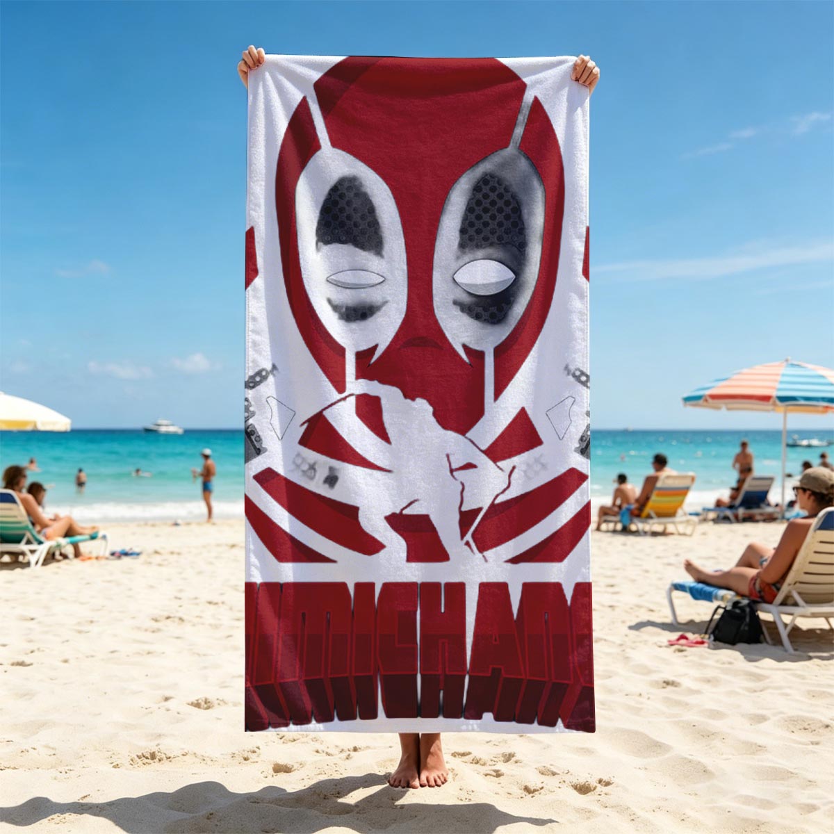 Deadpool with Crossed Swords and 