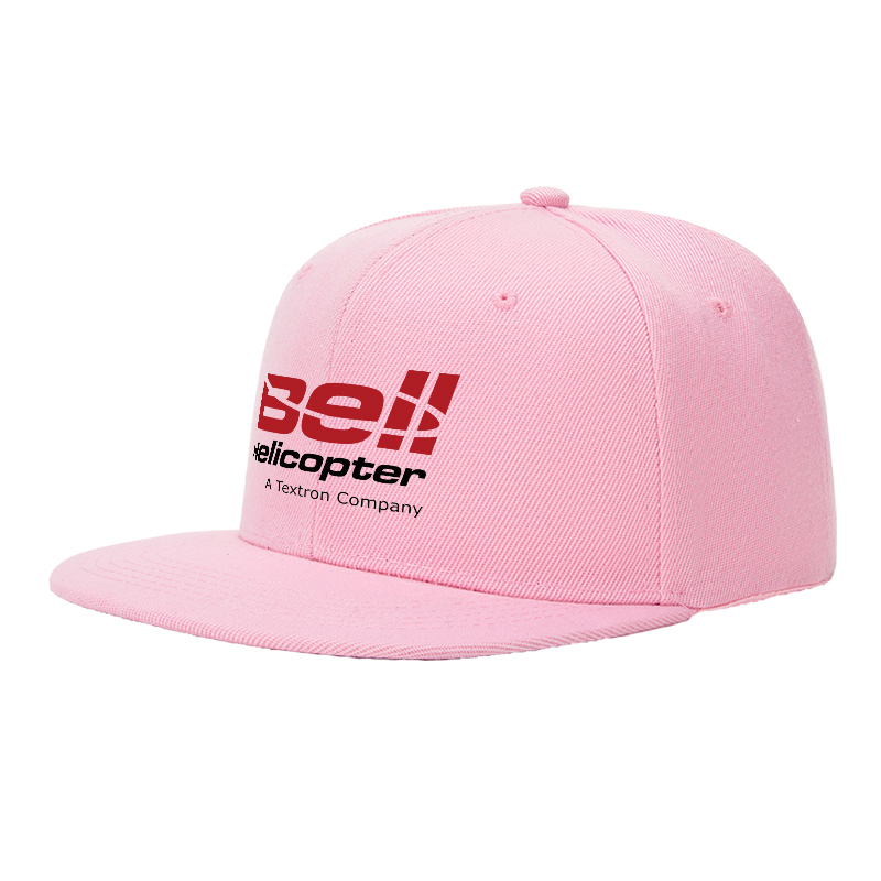 Flat Brim Baseball Cap Bell Helicopter Logo Print Streetwear Underground Skate Style Basketball Court Skate Park Urban Lifestyle for Skaters Rappers Streetwear Enthusiasts