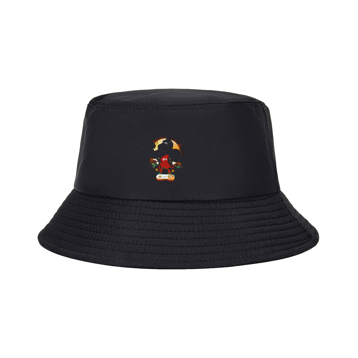 Donkey Kong and Diddy Kong with Game Controller - Fisherman's Hat
