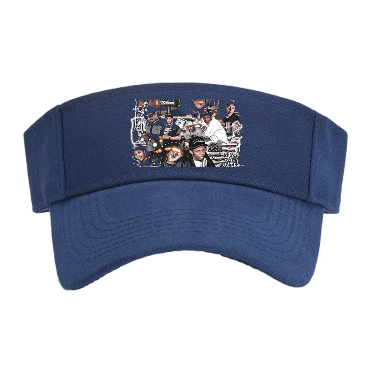 N.W.A Straight Outta Compton: Ice Cube, Dr. Dre, Eazy-E, MC Ren, DJ Yella, and the Compton Rap Legacy -  Visor cap