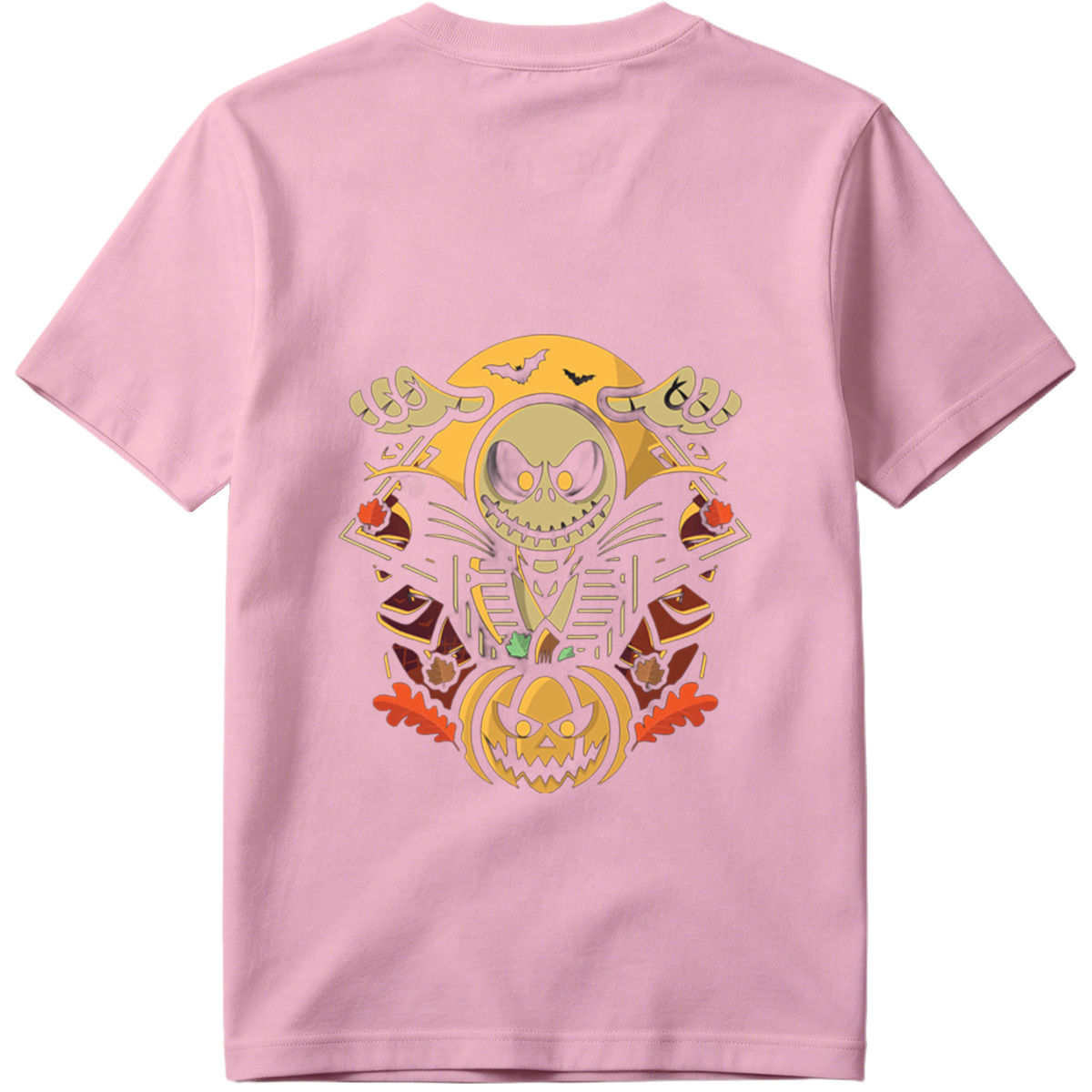 Jack Skellington and Pumpkin King Halloween Design - Tee