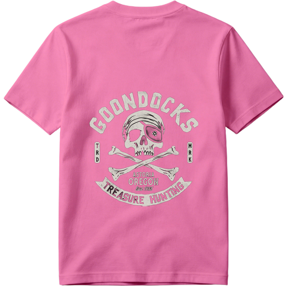 Goondocks Treasure Hunting Skull Logo - Tee
