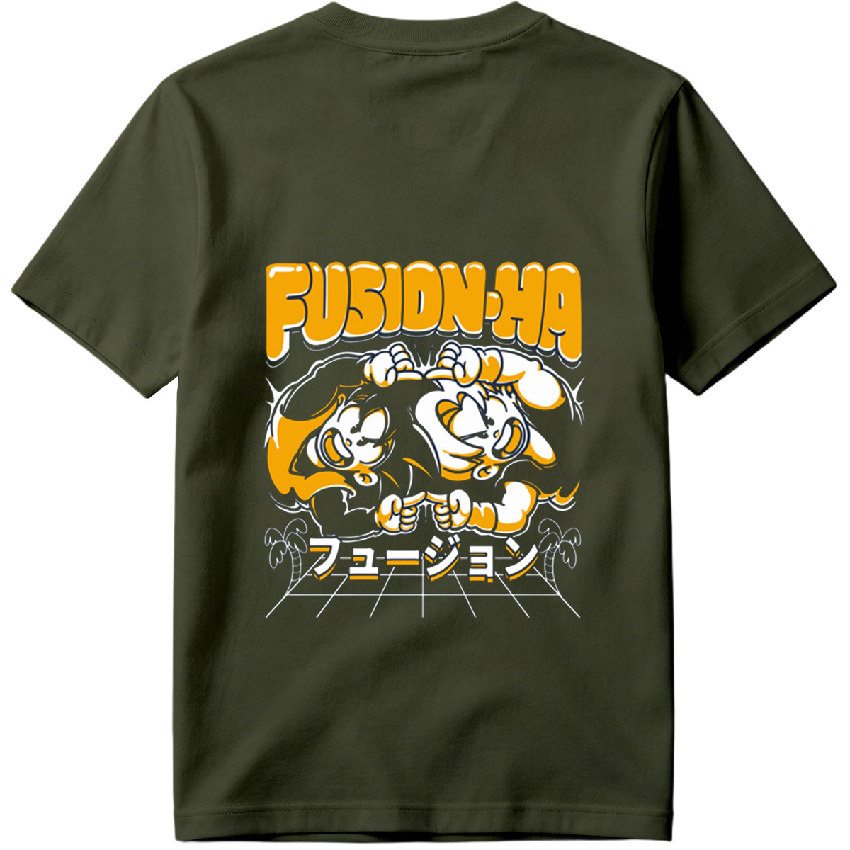 Fusion-Ha: Looney Tunes Characters Fusion Design - Tee