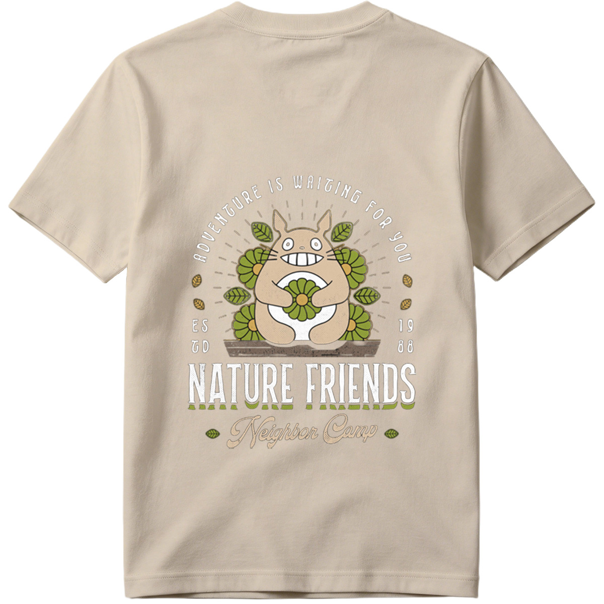 Totoro Nature Friends Neighbor Camp - Tee