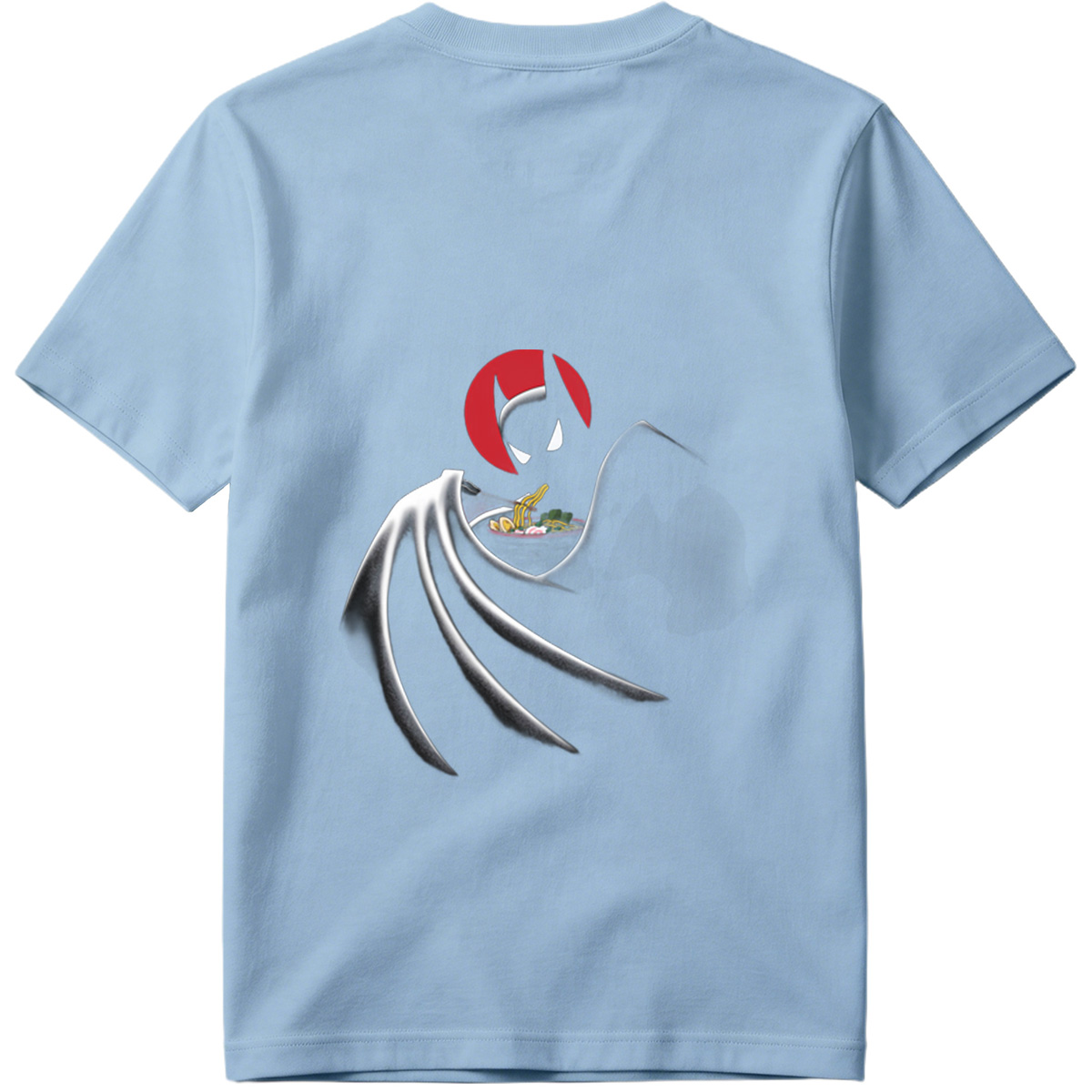 Batman Eating Ramen - Tee