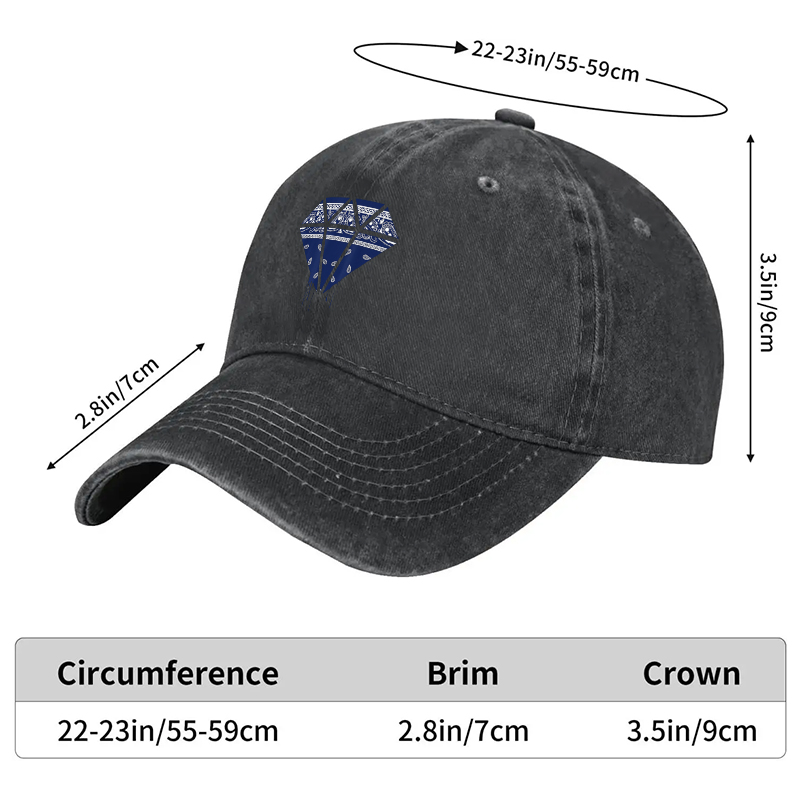 New Baseball Cap with Cute Sleeping Raccoon Print 
