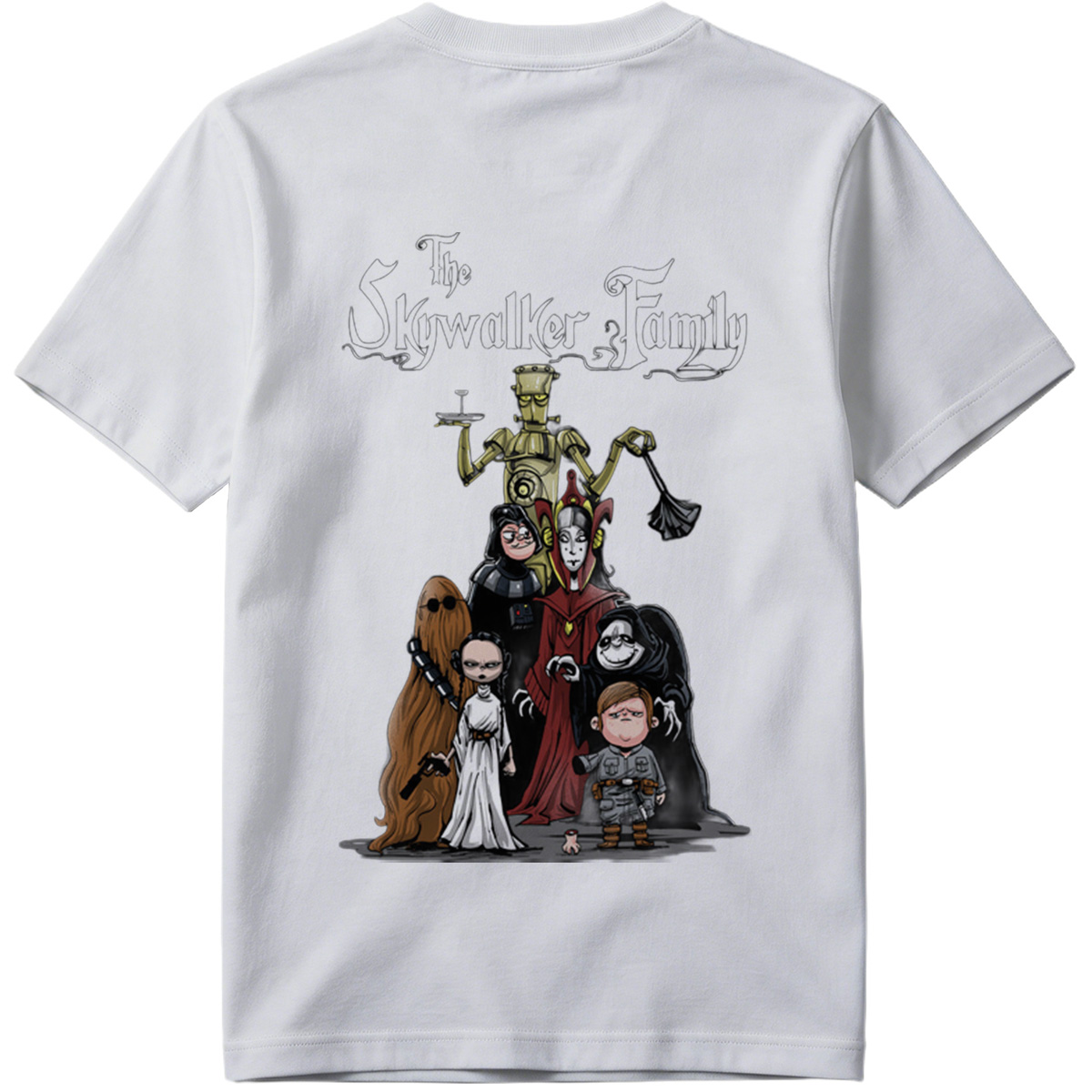 The Skywalker Family: A Star Wars Character Parody - Tee