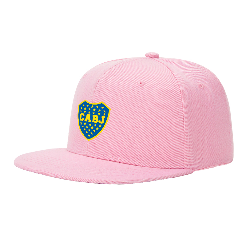 Flat Brim Baseball Cap CABJ Shield Logo Print Streetwear Underground Skate Style for Basketball Court Skate Park Urban Lifestyle Skateboarders Rappers Streetwear Enthusiasts