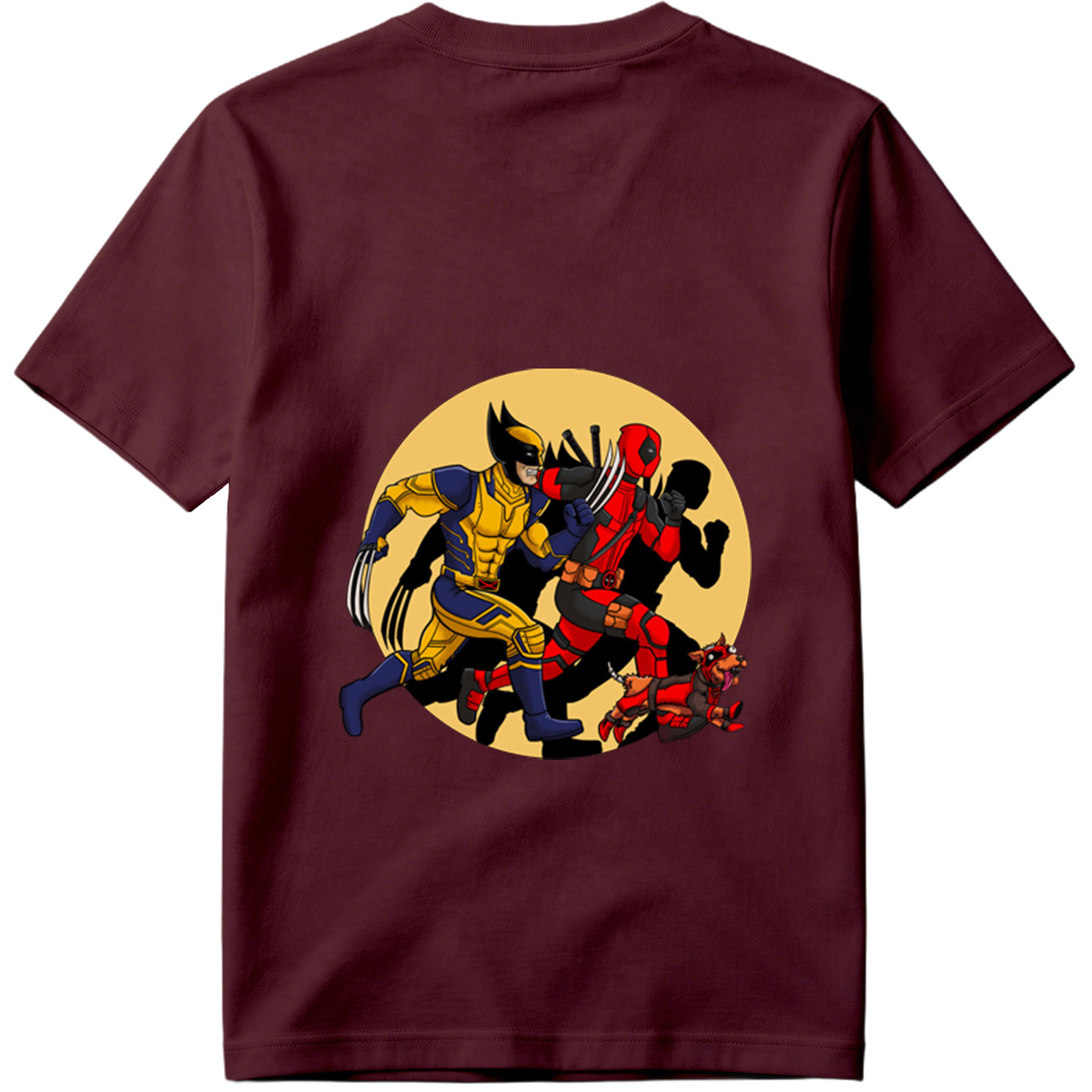 Wolverine and Deadpool with Dogpool - Tee