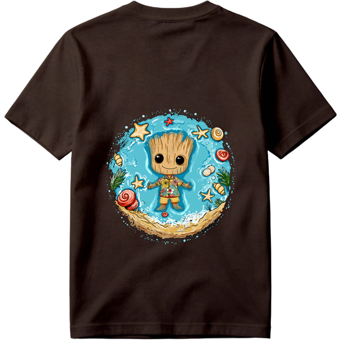 Guardians of the Galaxy - Baby Groot at the Beach - Tee