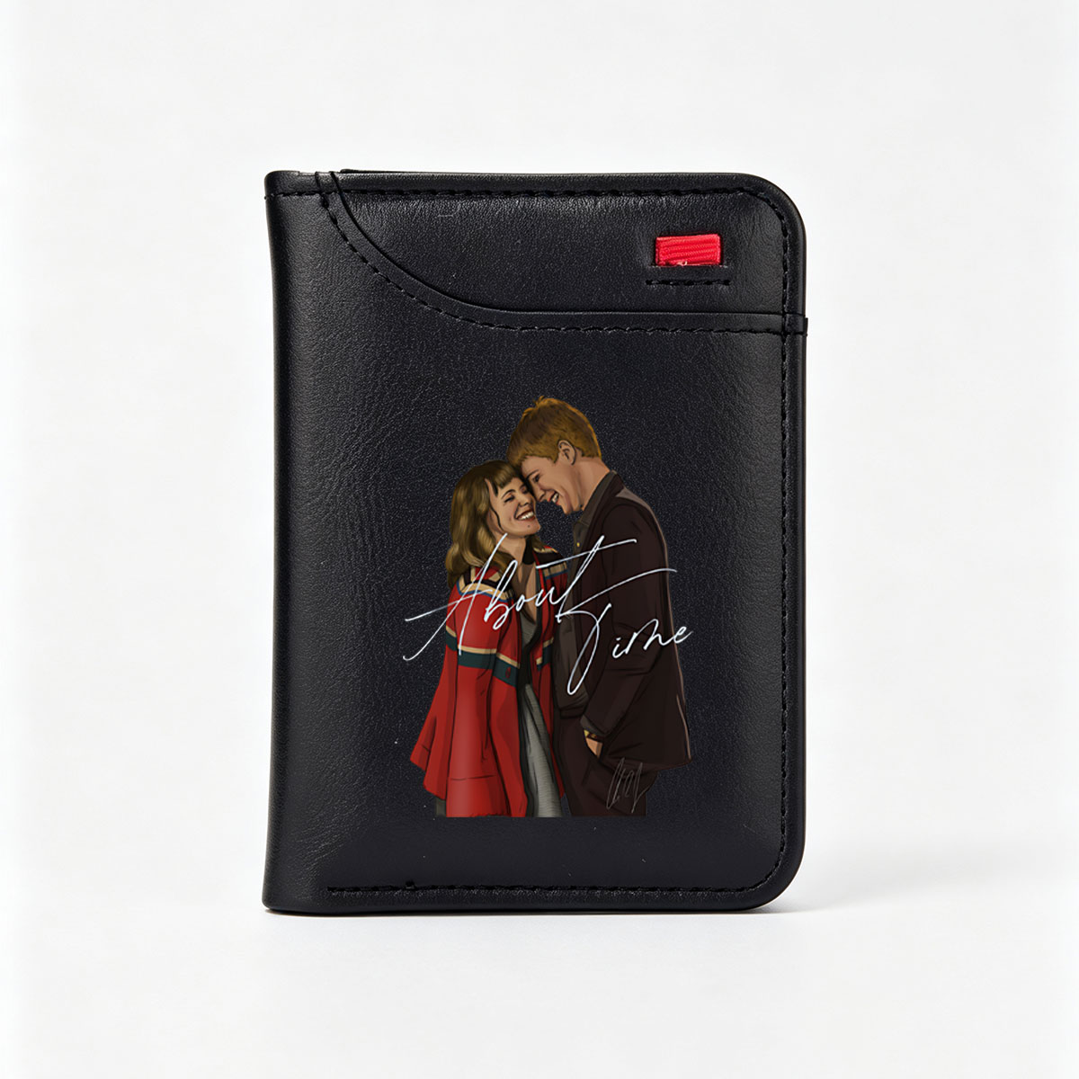About Time: Rory and Amy Pond, Doctor Who Characters - Vertical Style Wallet