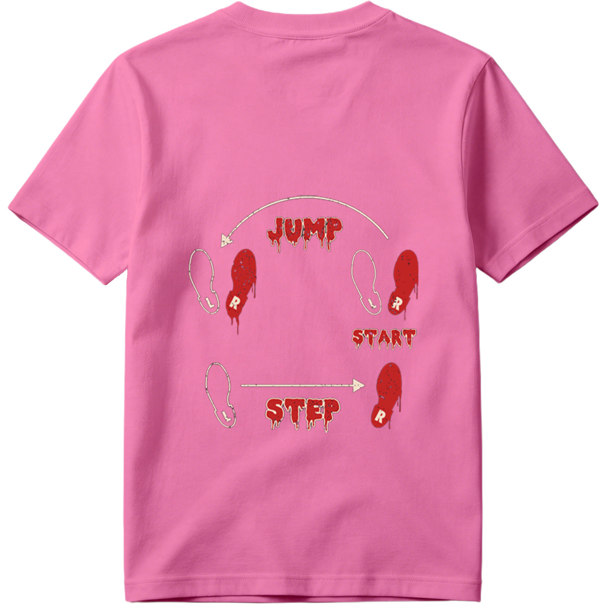 Jump Step Start: Footprint Dance Move Guide - Tee