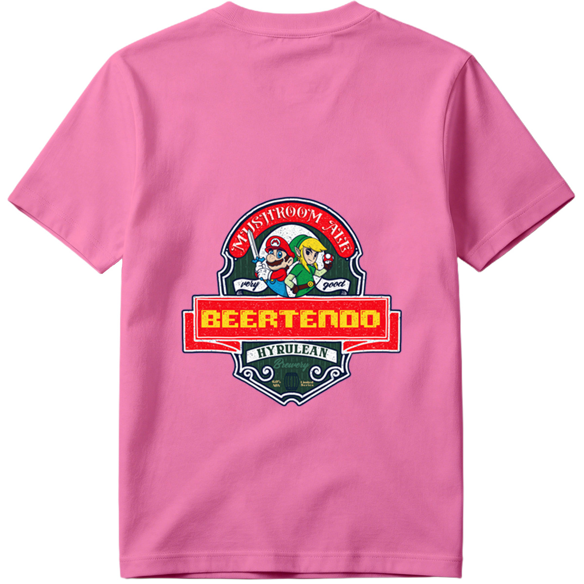 Beertendo: Mario & Link Mushroom Ale - Tee