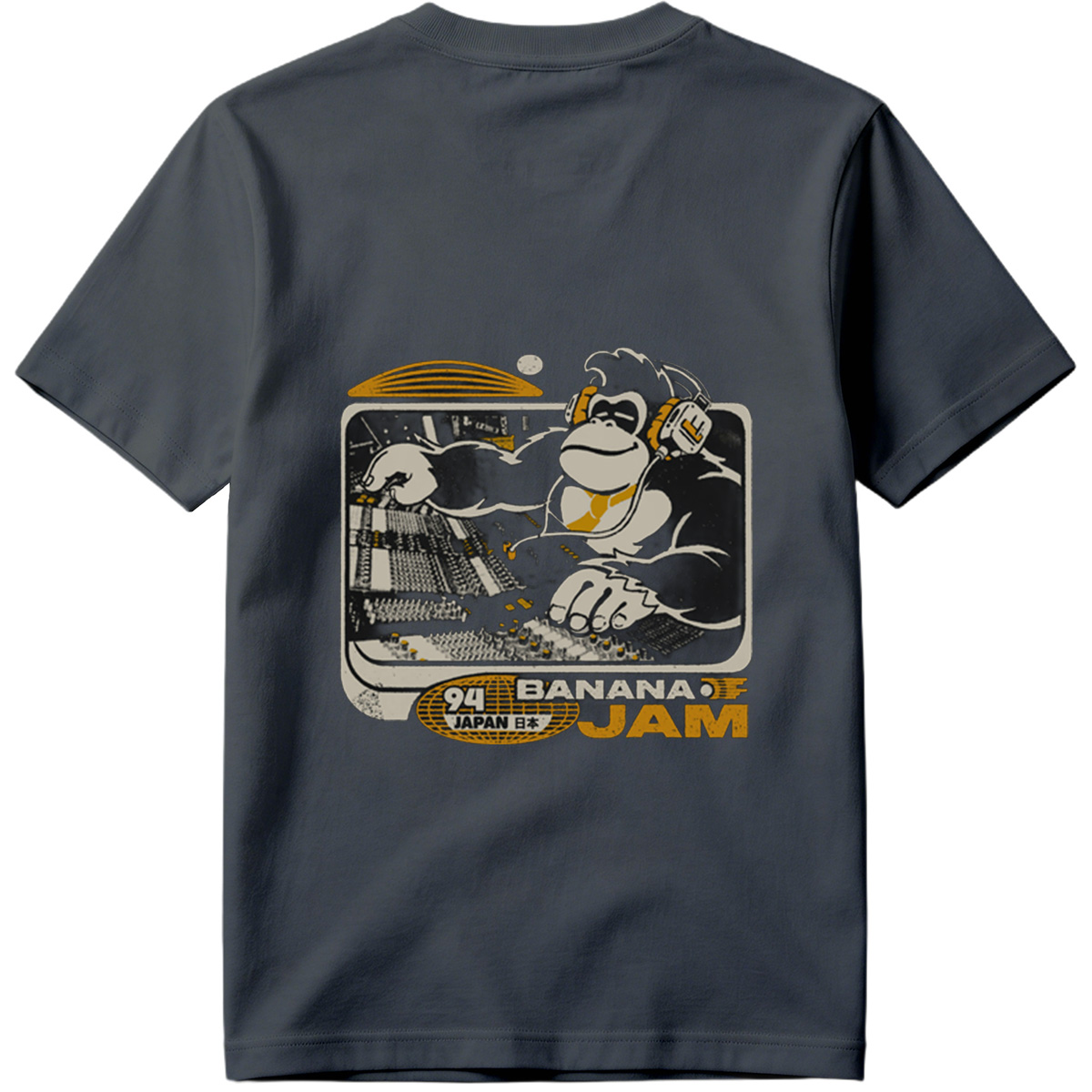 Banana Jam 94 Japan - Monkey DJ Character - Tee
